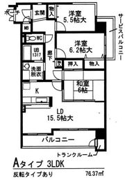ポラリスの間取り画像