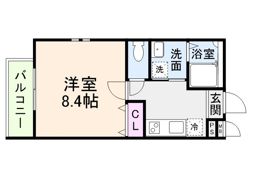 フジパレス喜連西ノースの間取り画像