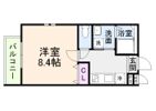 フジパレス喜連西ノースの間取り画像