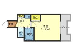 グリーンヒルズV番館の間取り画像
