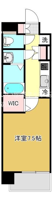 ポルトボヌール天王寺ミラージュの間取り画像