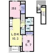 サンシャインの間取り画像