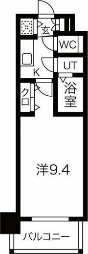 アドバンス大阪ベイパレスの間取り画像