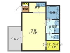 ジュネーゼグラン上本町の間取り画像