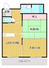 La CASA 清水谷の間取り画像