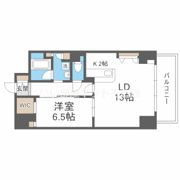 グランルージュ谷町六丁目の間取り画像