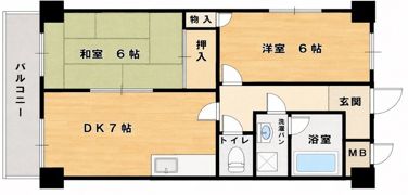 プレステージ鶴見の間取り画像