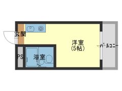 コスナーマンションの間取り画像
