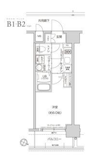 エスリード弁天町クレールの間取り画像