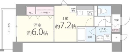 BROU上町台の間取り画像