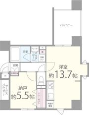 BROU上町台の間取り画像