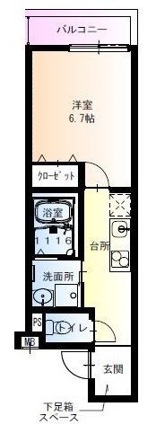 フジパレス今津南の間取り画像