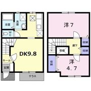 グリーンコーポUの間取り画像