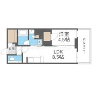 PHOERME TENNOJI East（フェルム天王寺イーの間取り画像