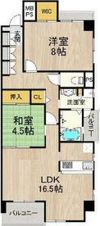 シャーメゾン白鷺の間取り画像