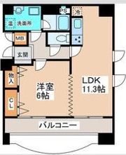 帝塚山クレバービルIIの間取り画像