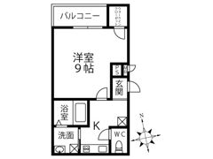 フジパレス 阪南町I番館の間取り画像