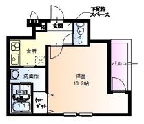 フジパレス駒川中野II番館の間取り画像