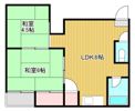 コーポウエスト神路の間取り画像