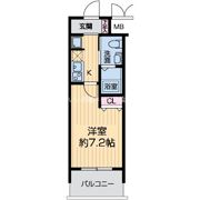 エス・キュート城東中央の間取り画像