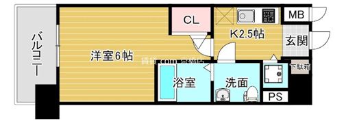 エスリード京橋桜ノ宮公園の間取り画像