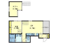 スイートメゾンの間取り画像