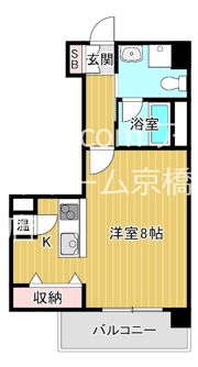 デイグラン鶴見の間取り画像