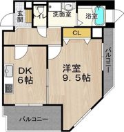 CITY SPIRE難波サウスタワーの間取り画像