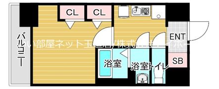 THE SENSE RESIDENCE 新深江の間取り画像