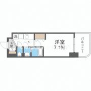 Luxe西長堀の間取り画像