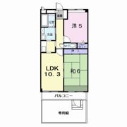 アフロディ布市の間取り画像