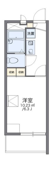 レオパレスかもじやの間取り画像