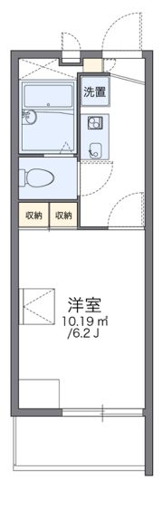 レオパレスZIOUN VIERの間取り画像