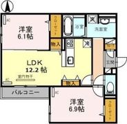 セジュールコートあびこの間取り画像