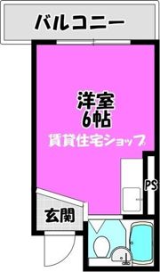 パール住吉の間取り画像
