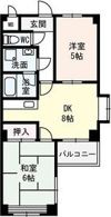 万代東マンションの間取り画像