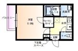 フジパレス山之内VII番館の間取り画像