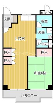 せいき第一遠里小野ビルの間取り画像