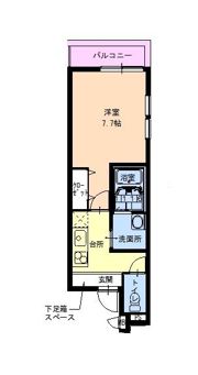フジパレス杉本町VI番館の間取り画像