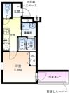 フジパレス杉本町駅北の間取り画像