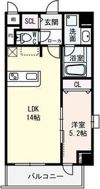 グランディオーソ住吉大社 住居の間取り画像