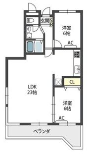 レインボーマンションの間取り画像