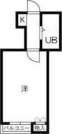 ハセロイヤル南住吉の間取り画像