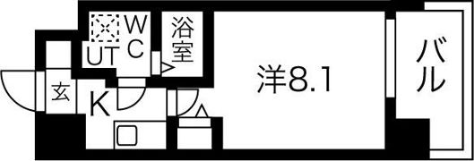 FDS WILL KOHAMAの間取り画像