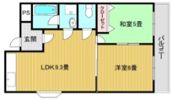 ハピネス 南館の間取り画像