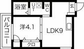 Fmaison西加賀屋II番館の間取り画像