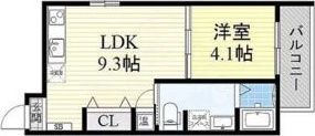 Fmaison西加賀屋I番館の間取り画像