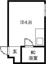 浜口エコーハイツの間取り画像