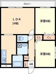 ラシーヌ御崎の間取り画像