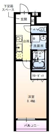 フジパレス平野上町II番館の間取り画像